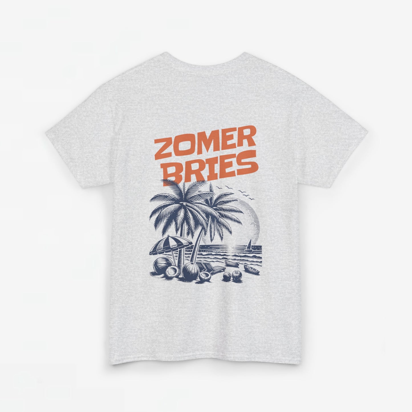 Zomer T-shirt voor Dames - Skrrtshirt Zomervakantie Oversized Tee #8 - Zomer Bries