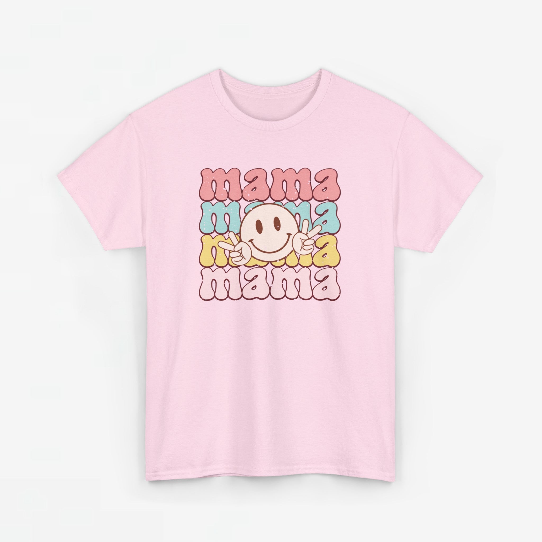 Moederdag Mama Cadeau - T-shirt - Happy Mama - Oversized - #53