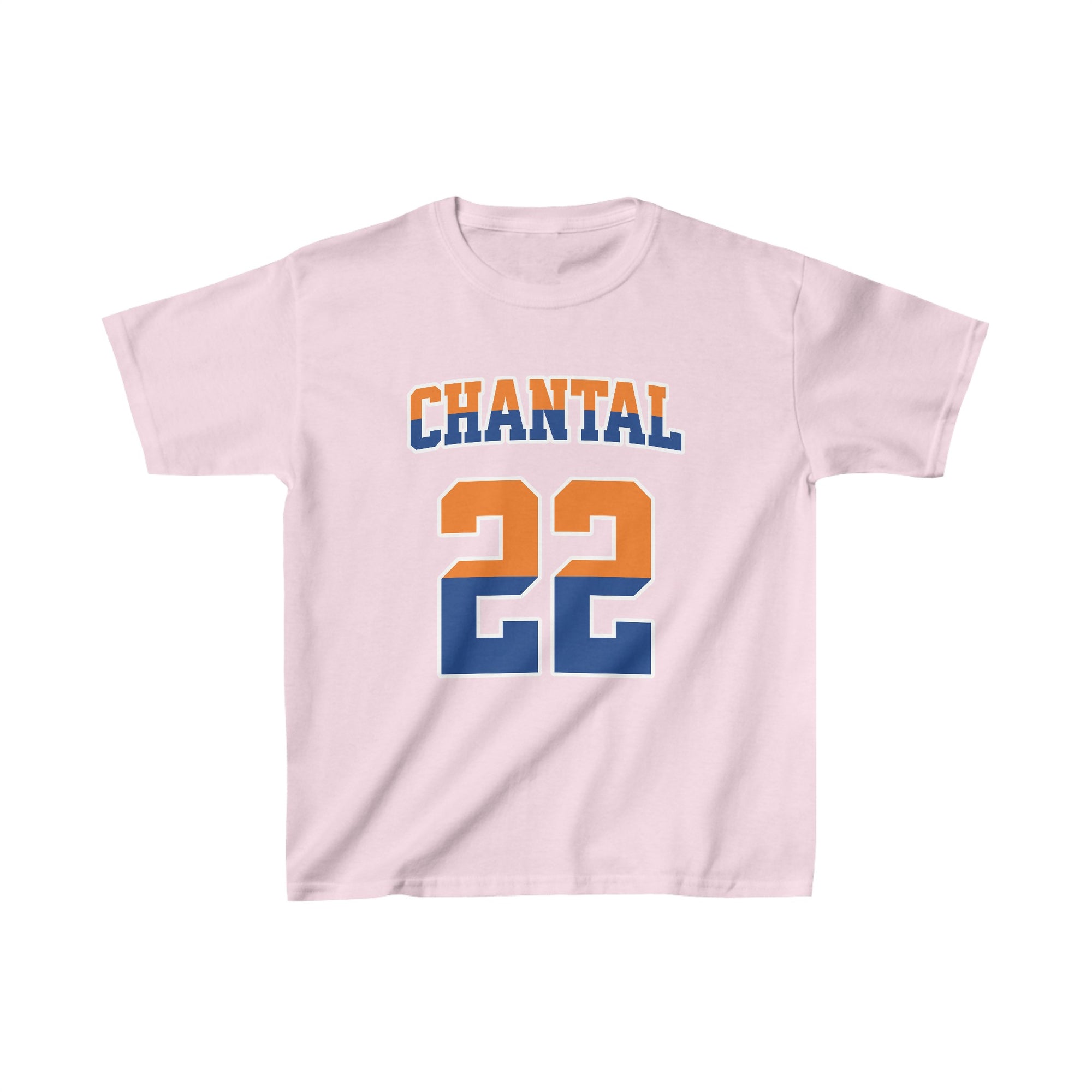 Oranje Cropped T-shirt voor Dames-  Met Naam & Rugnummer