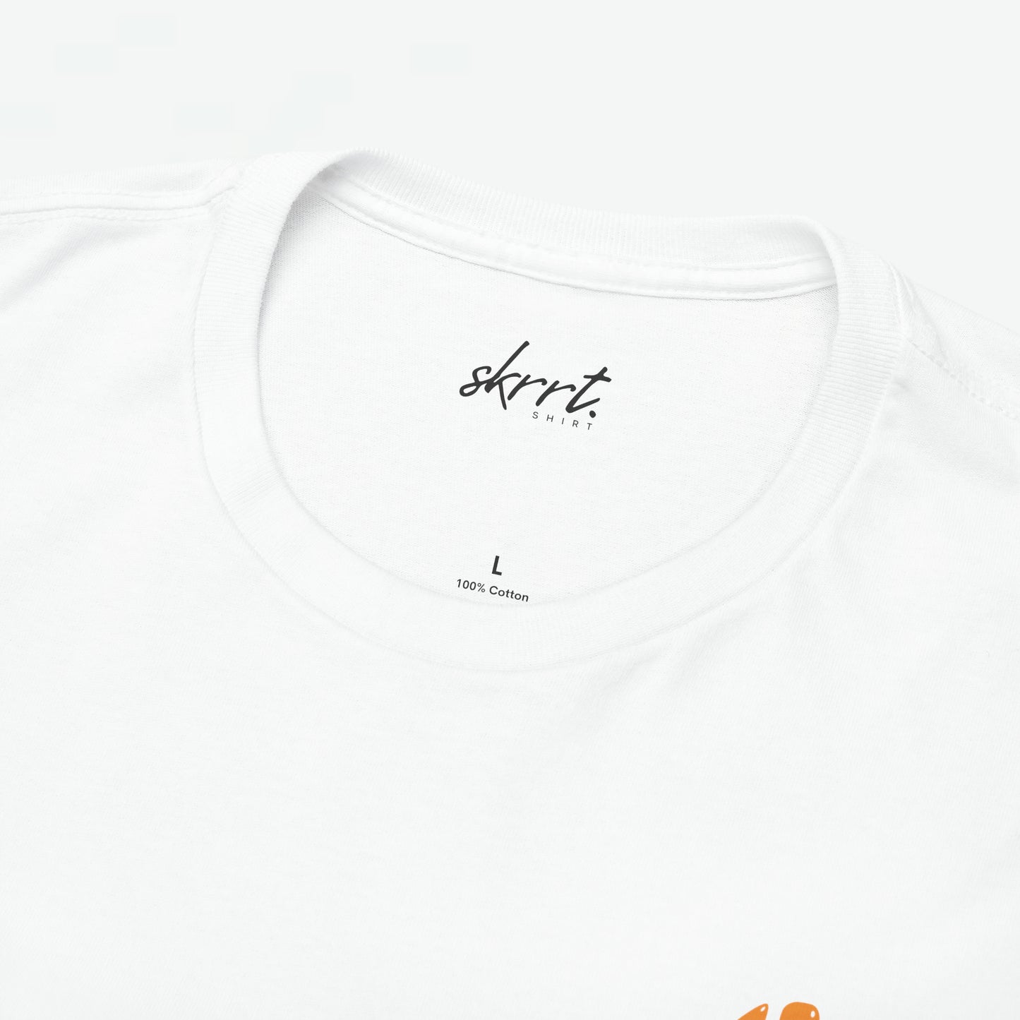 Oranje Hart | Back Print | Koningsdag T-shirt | Oversized | Heren