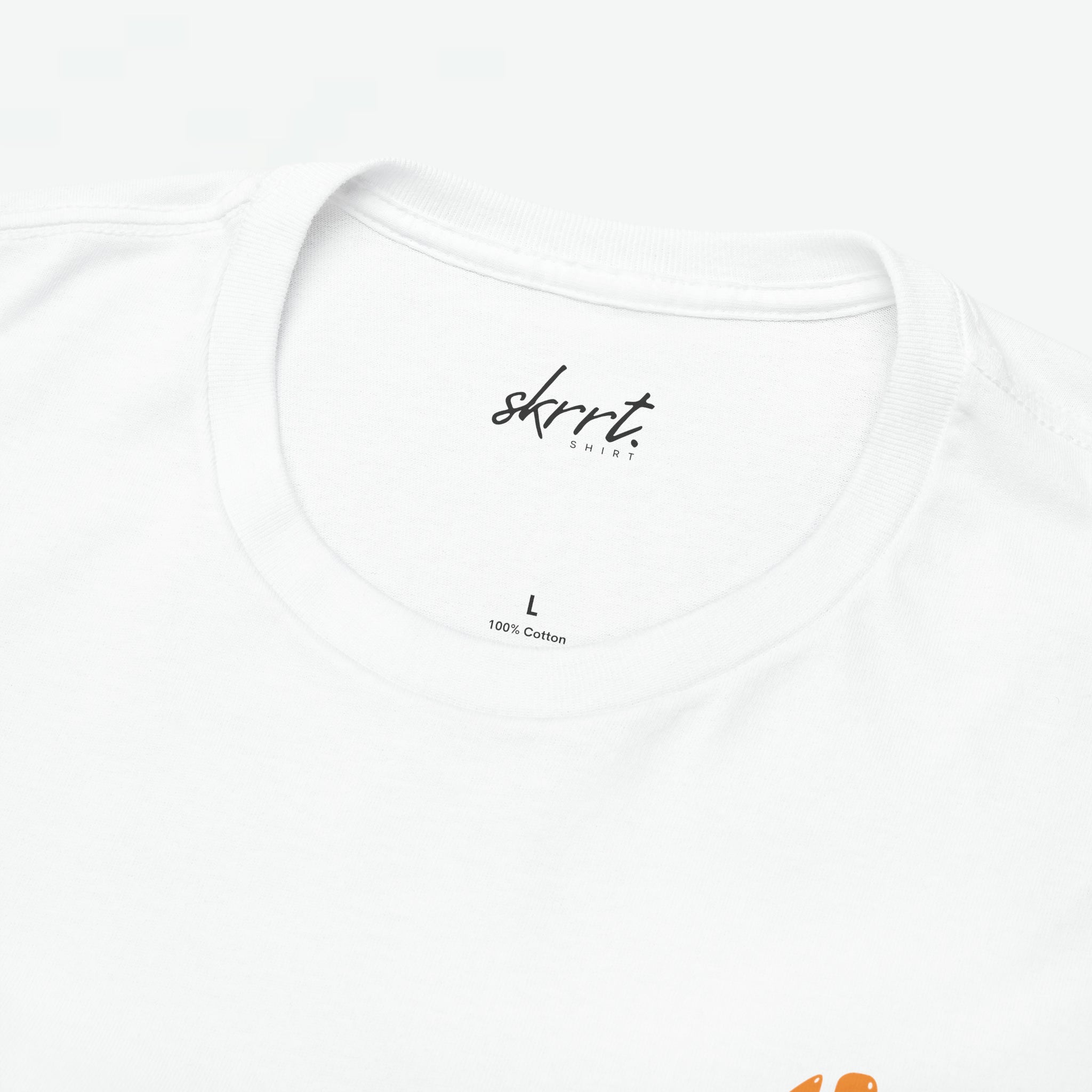 Oranje Hart | Back Print | Koningsdag T-shirt | Oversized | Heren