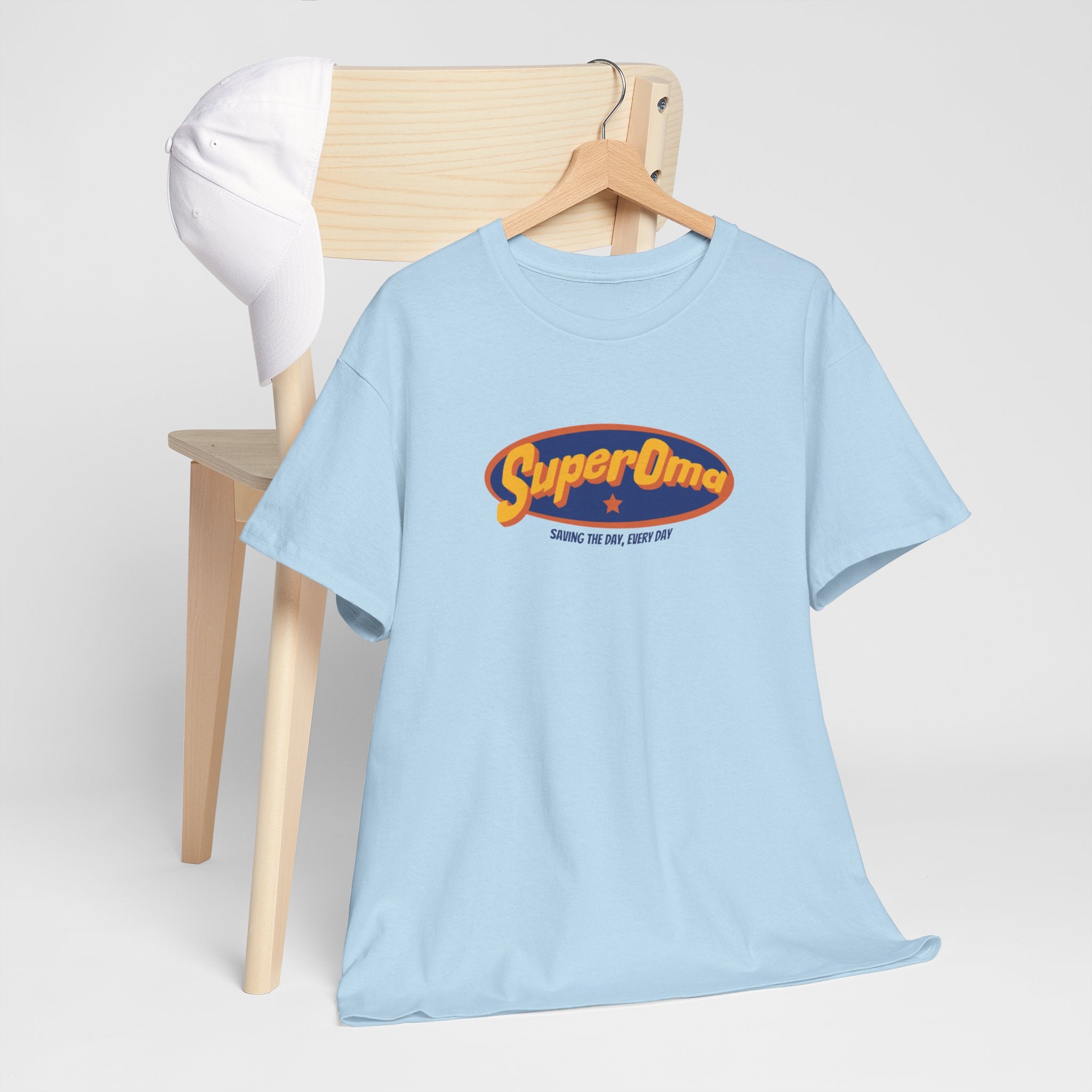Moederdag Mama Cadeau - T-shirt - Super Oma - Oversized - #71