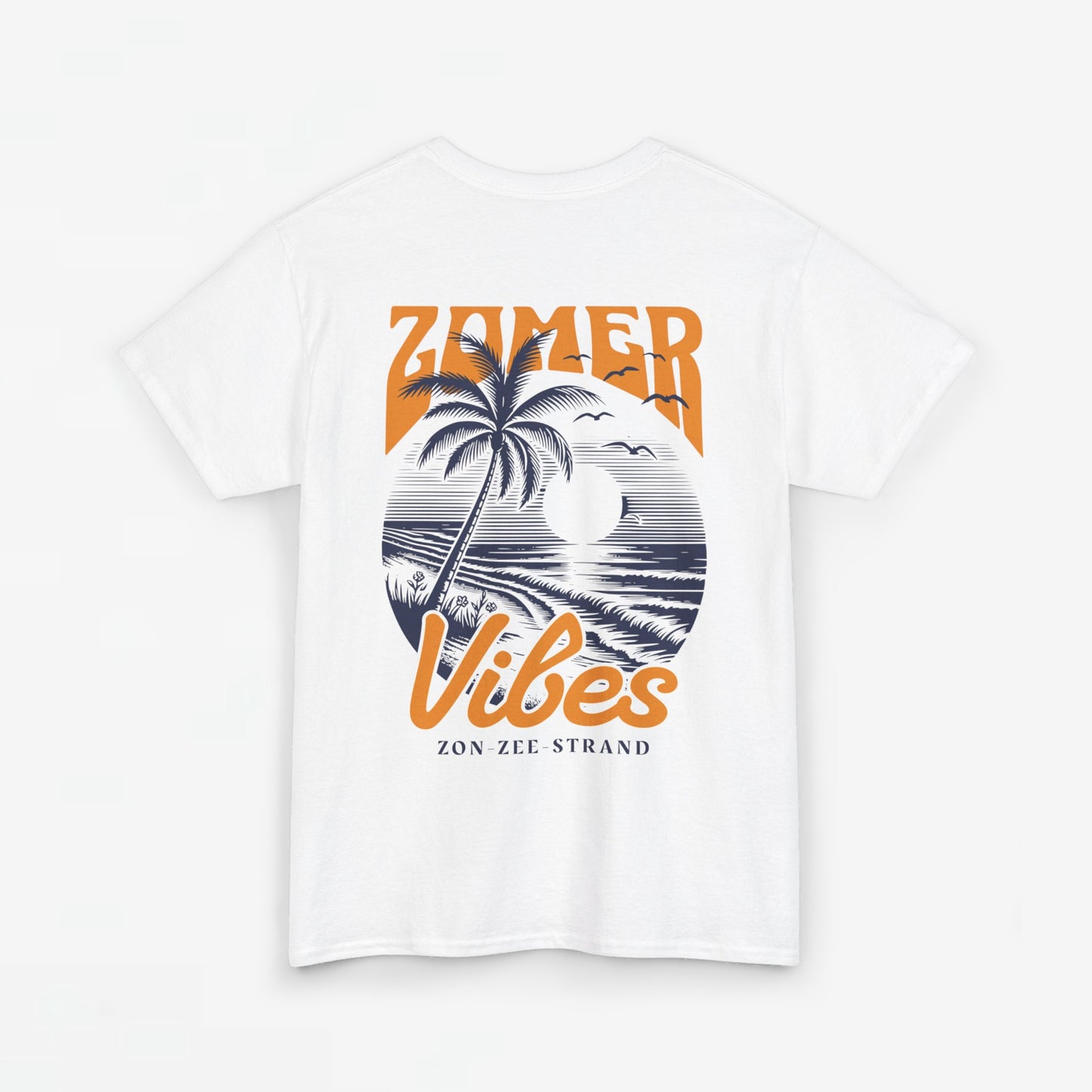 Zomer T-shirt voor Dames - Skrrtshirt Zomervakantie Oversized Tee #2- Zomer Vibes