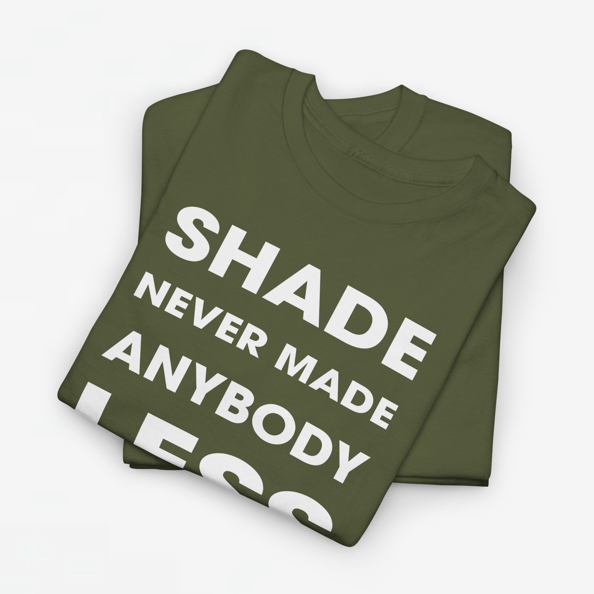 Gay Pride T-shirt - Shade never made anybody less gay - Oversized #62