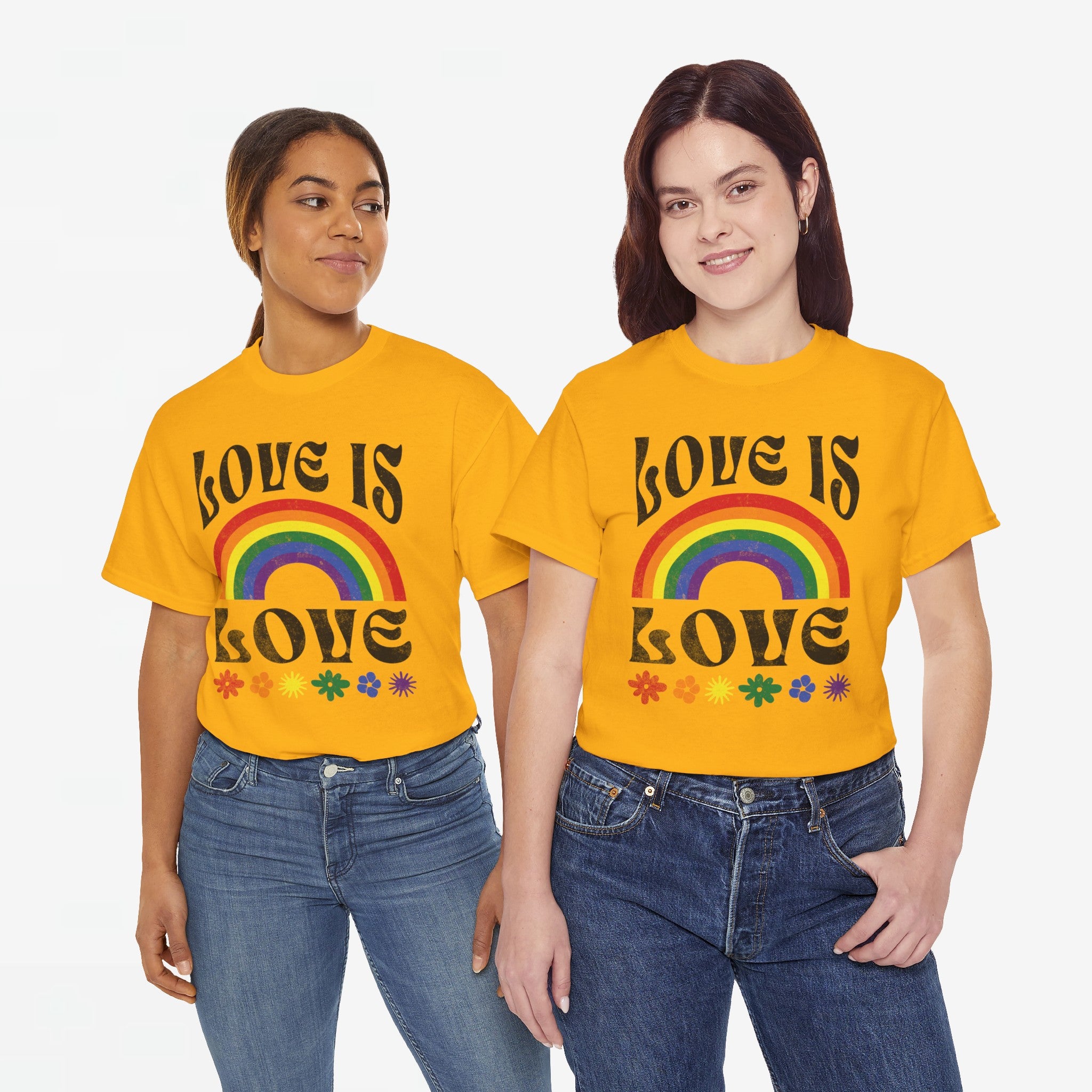 Gay Pride T-shirt - Love is love- Oversized #53