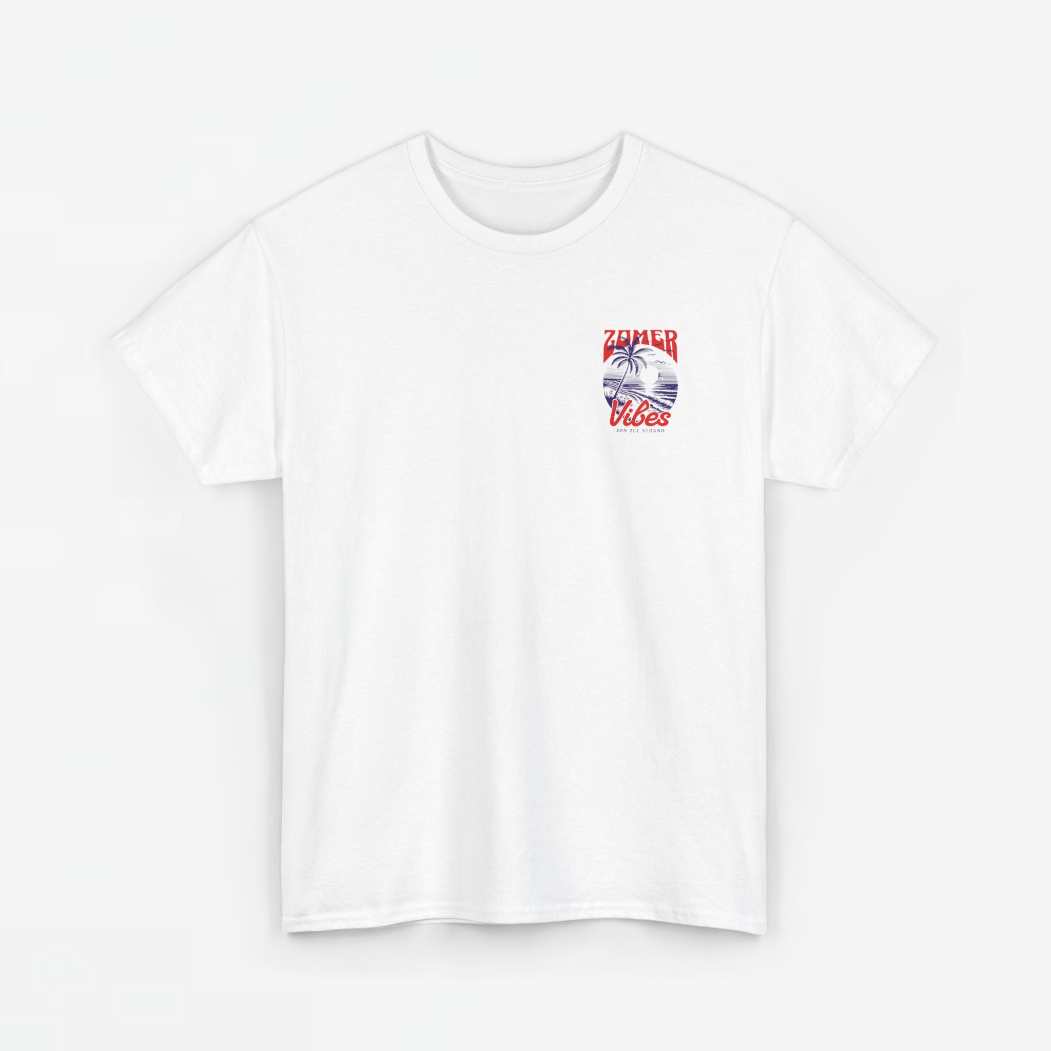 Zomer T-shirt voor Heren - Skrrtshirt Zomervakantie Oversized Tee #1 - Zomer Vibes