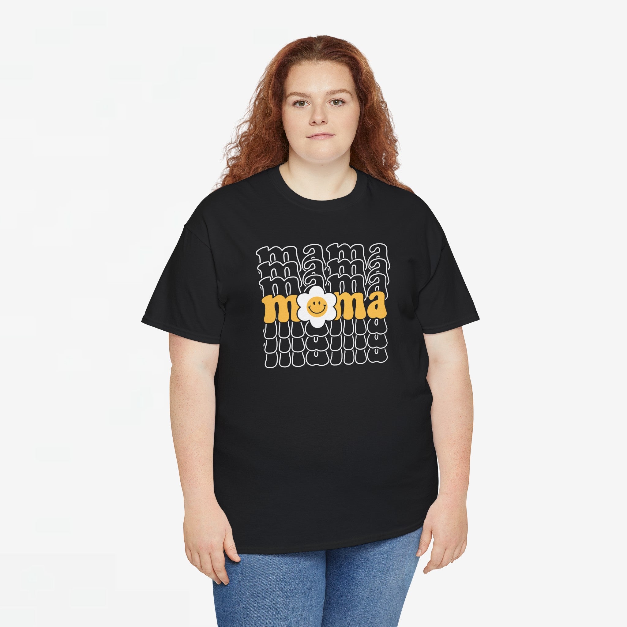 Moederdag Mama Cadeau - T-shirt - Happy Mama - Oversized - #33