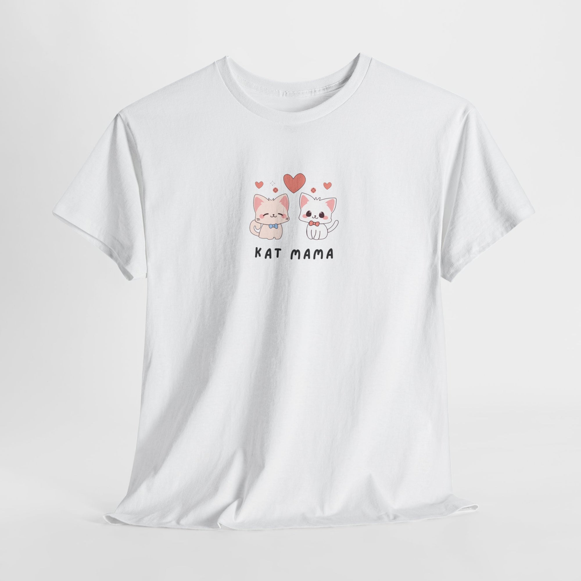 Moederdag Mama Cadeau - T-shirt - Kat Mama - Oversized - #62
