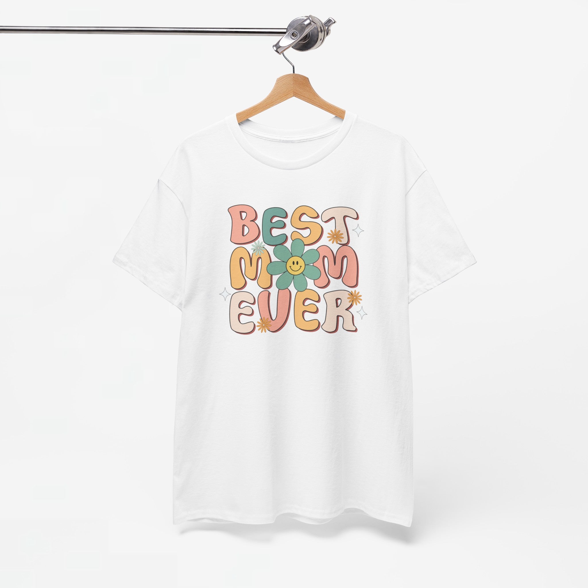 Moederdag Mama Cadeau - T-shirt - Best Mom Ever - Oversized - #57