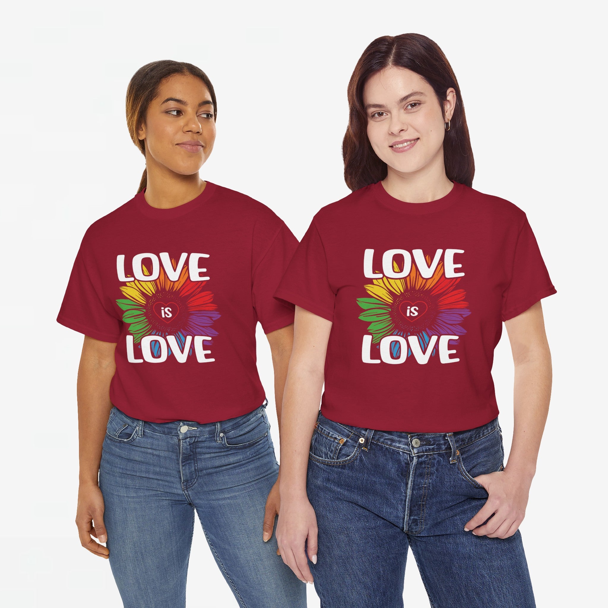 Gay Pride T-shirt - Love is Love - Oversized #65