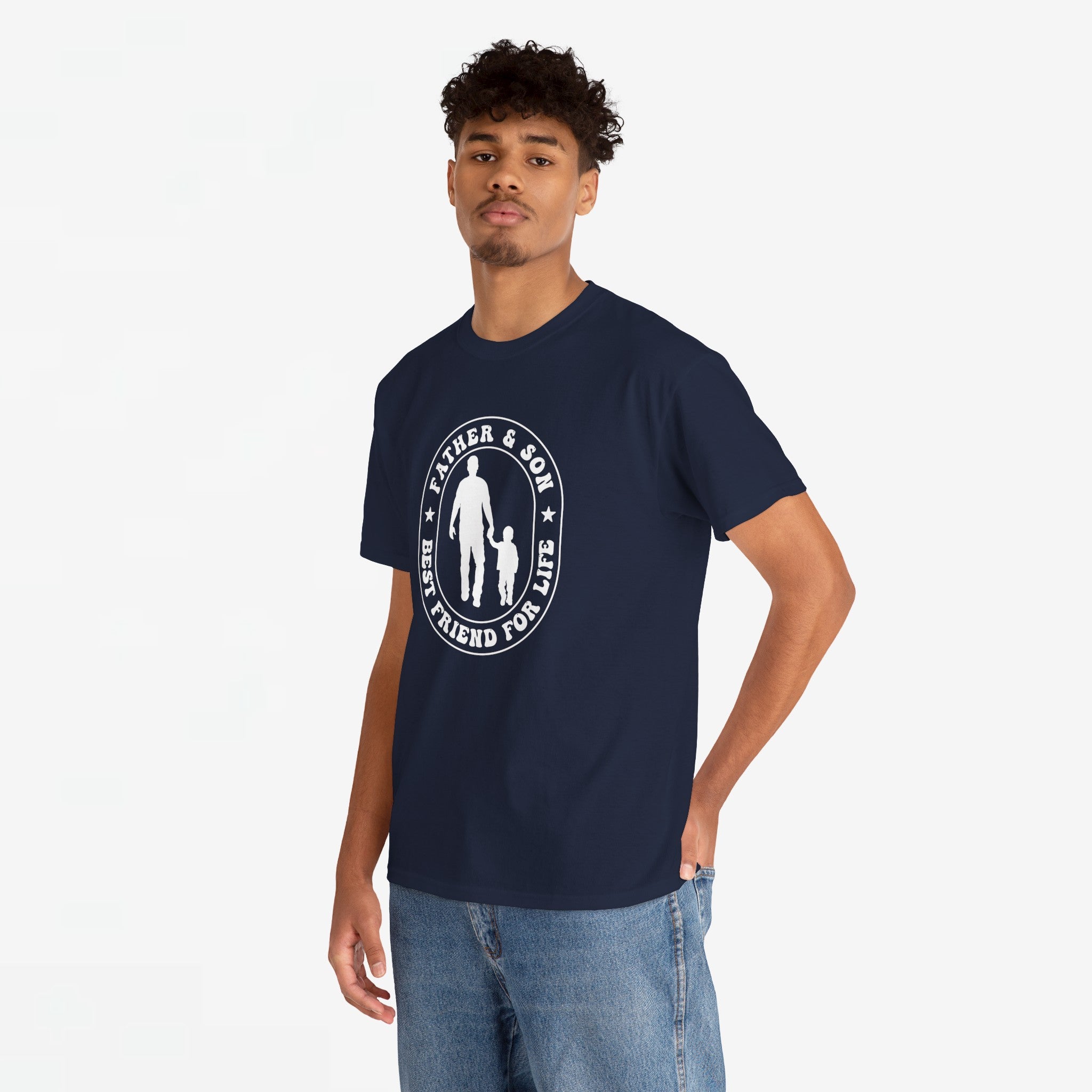 Vaderdag Papa Cadeau - T-shirt - Father & Son Best friend for life - Oversized #20