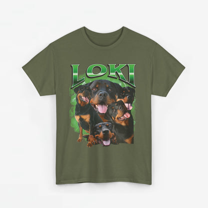 Gepersonaliseerde Cadeau - Huisdier Foto T-shirt - Bootleg Shirt