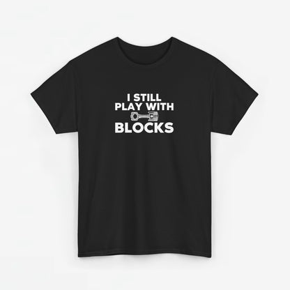 Vaderdag Papa Cadeau - T-shirt - I still play with blocks - Oversized #57
