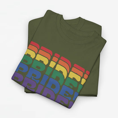 Gay Pride T-shirt - PRIDE! - Oversized #46