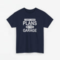 Vaderdag Papa Cadeau - T-shirt - I can't, I have plans in the garage - Oversized #51