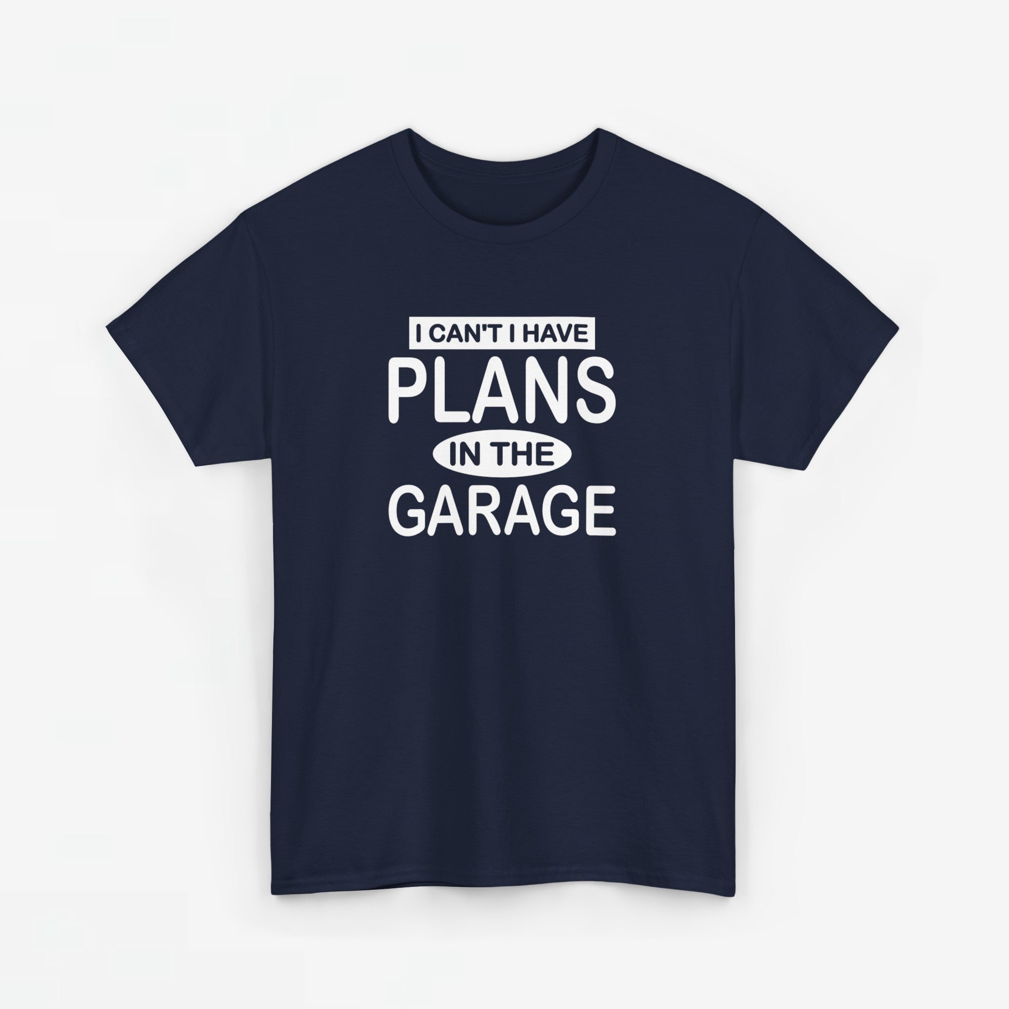Vaderdag Papa Cadeau - T-shirt - I can't, I have plans in the garage - Oversized #51