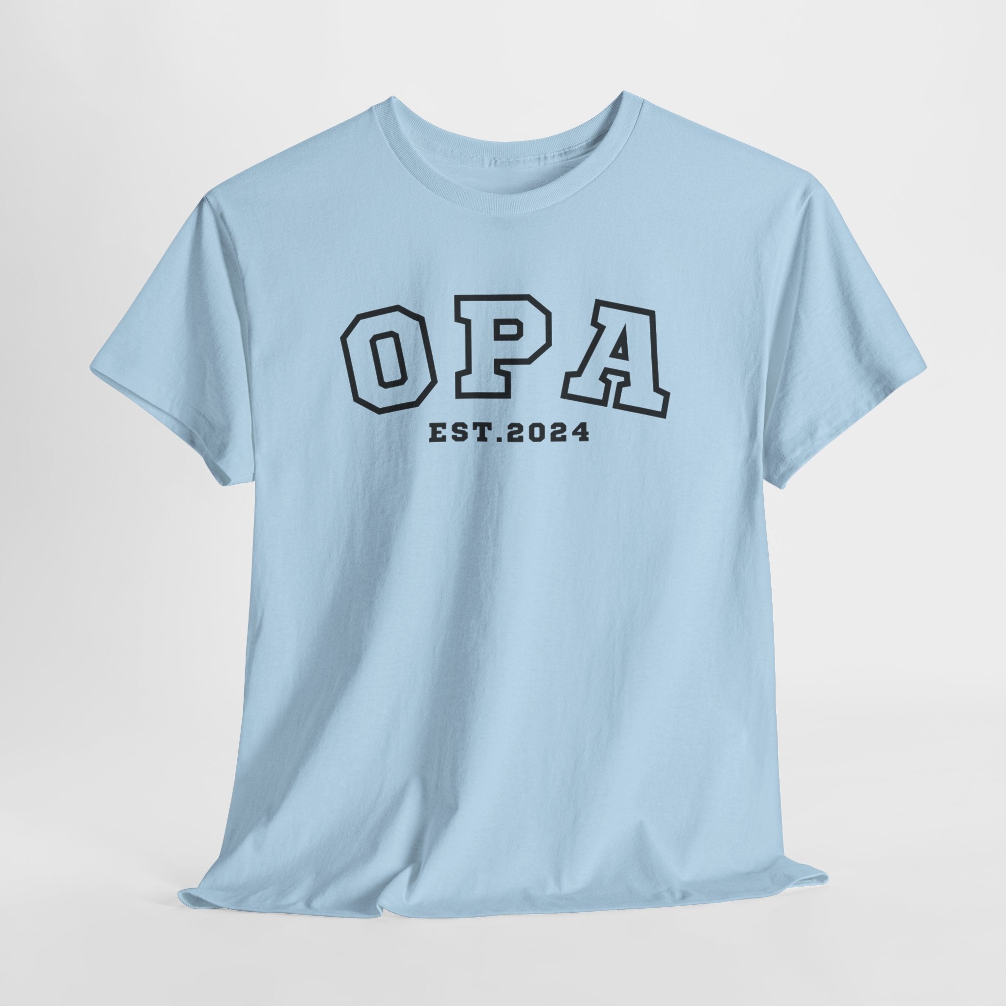 Gepersonaliseerd Opa T-shirt met EST jaartal