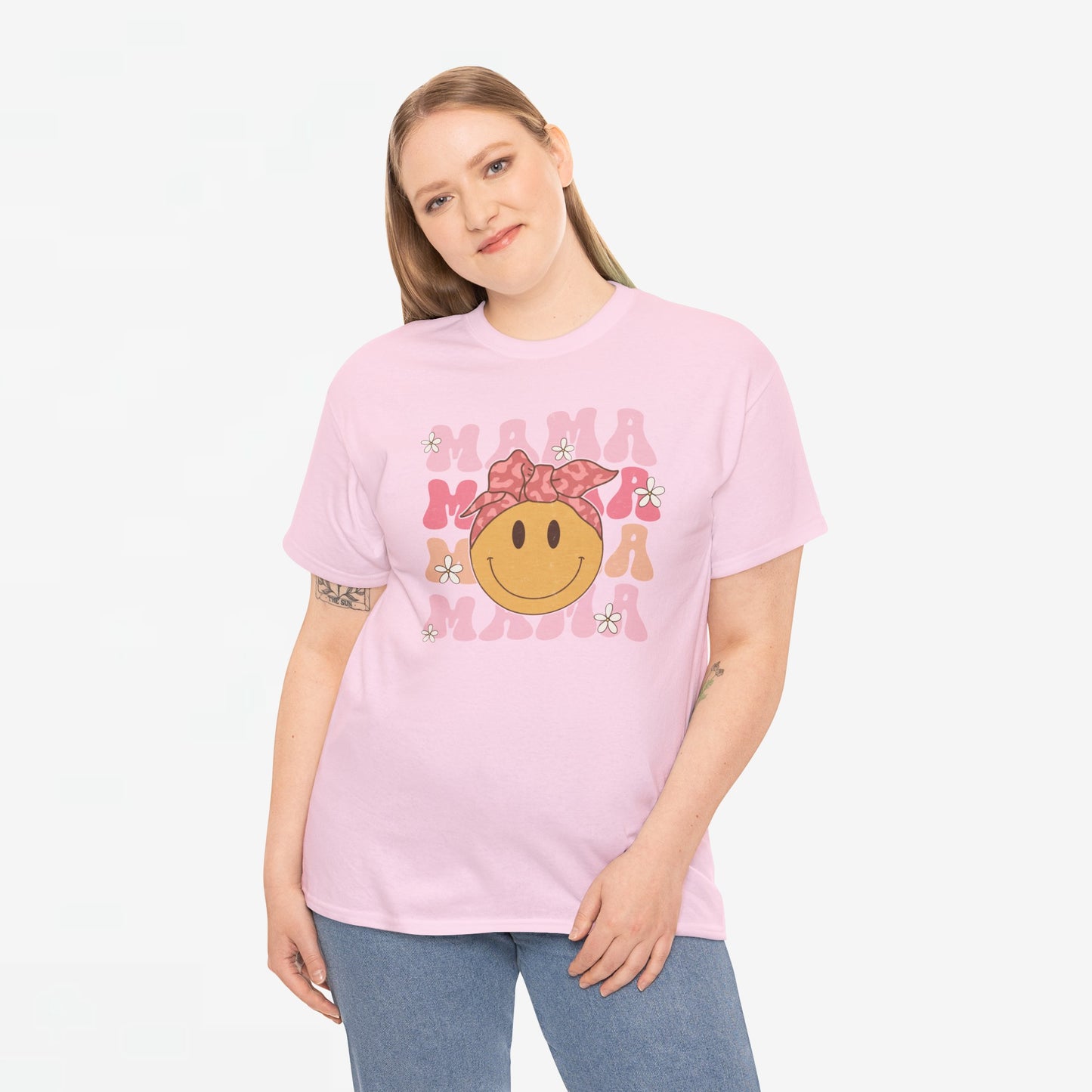 Moederdag Mama Cadeau - T-shirt - Happy Mama - Oversized - #30