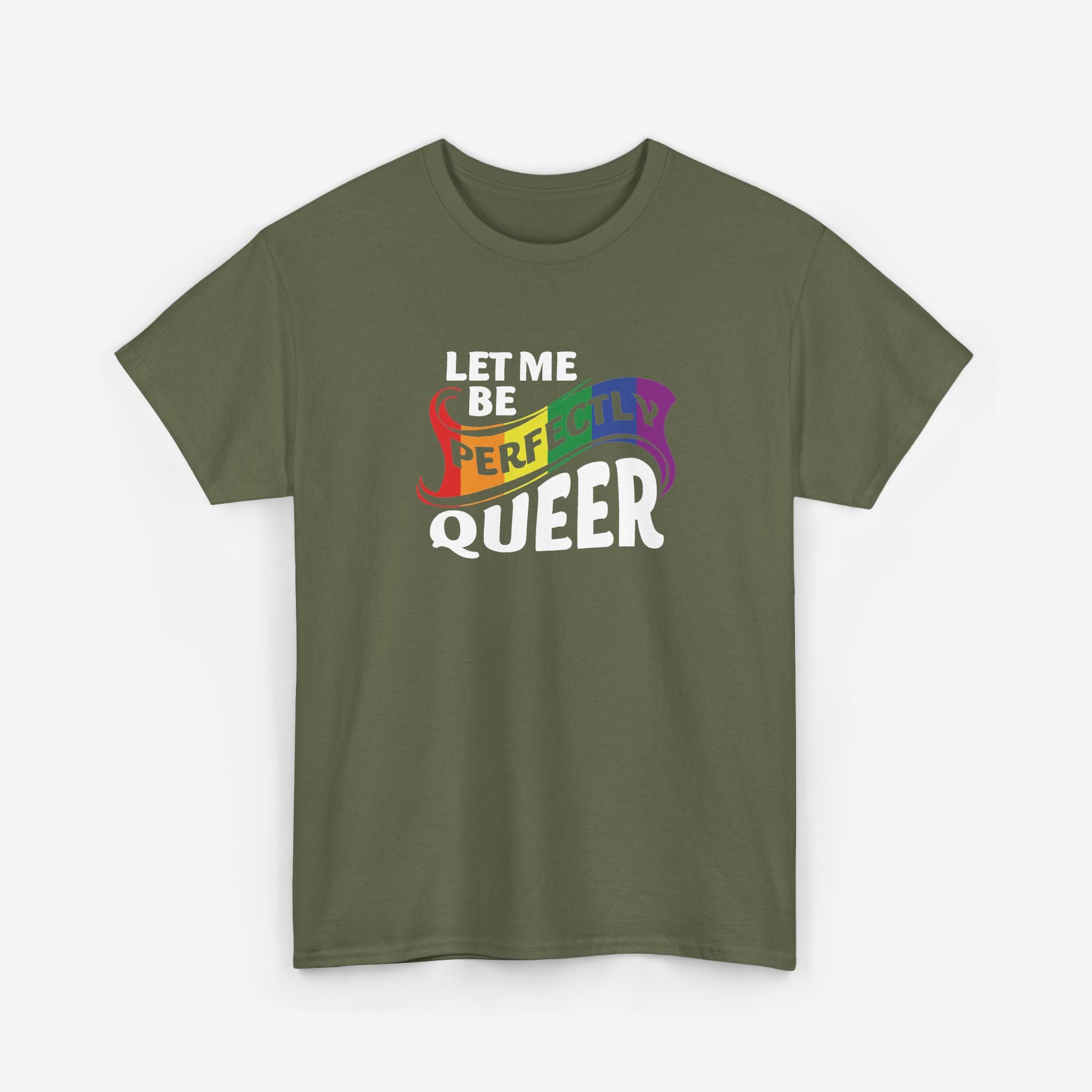 Gay Pride T-shirt - Let Me Be Perfectly Queer | SkrrtShirt