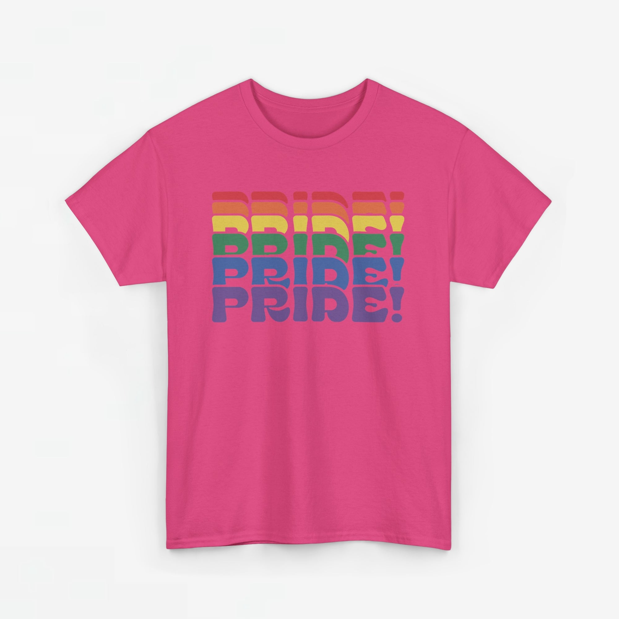 Gay Pride T-shirt - PRIDE! - Oversized #46