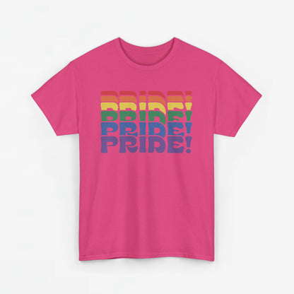 Gay Pride T-shirt - PRIDE! - Oversized #46