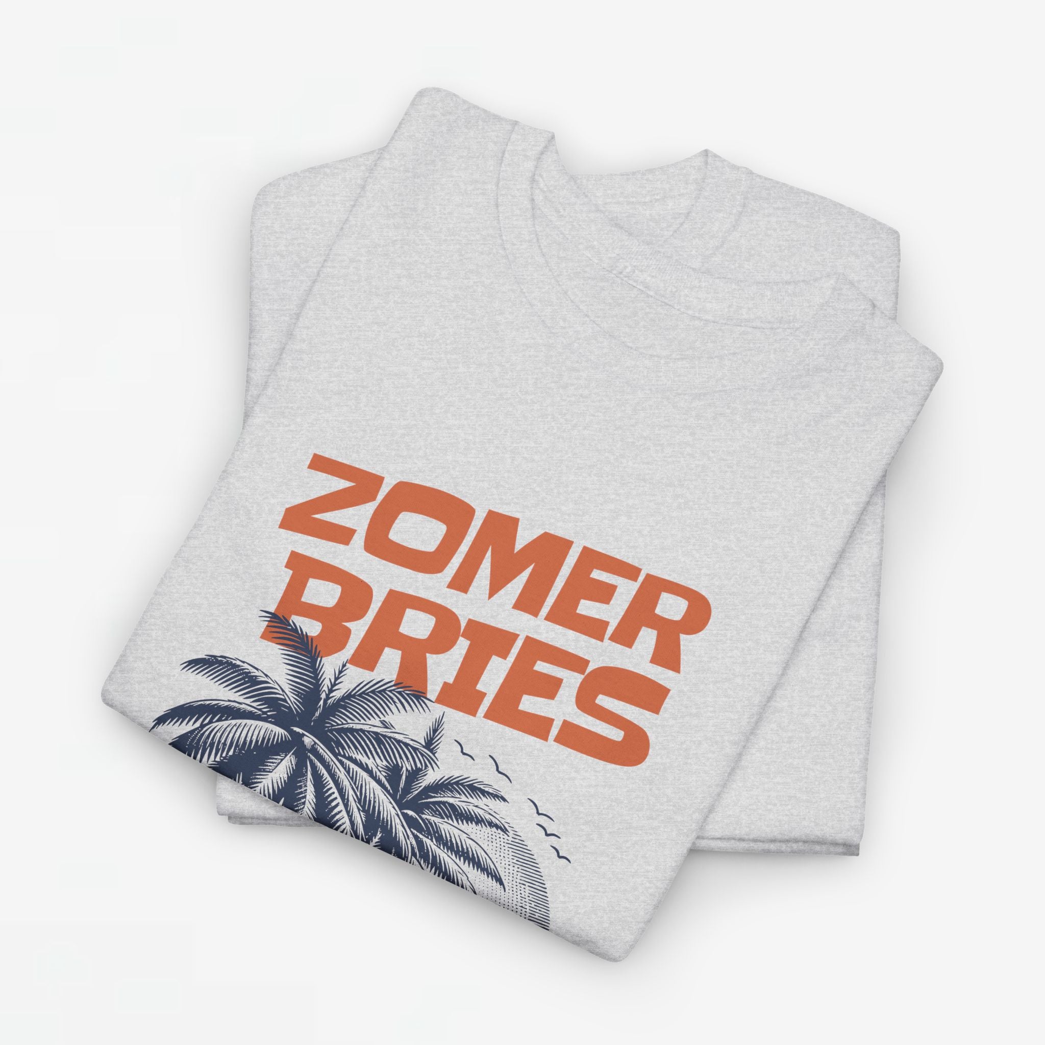 Heren Zomer Oversized T-shirt met print - Zomer Bries