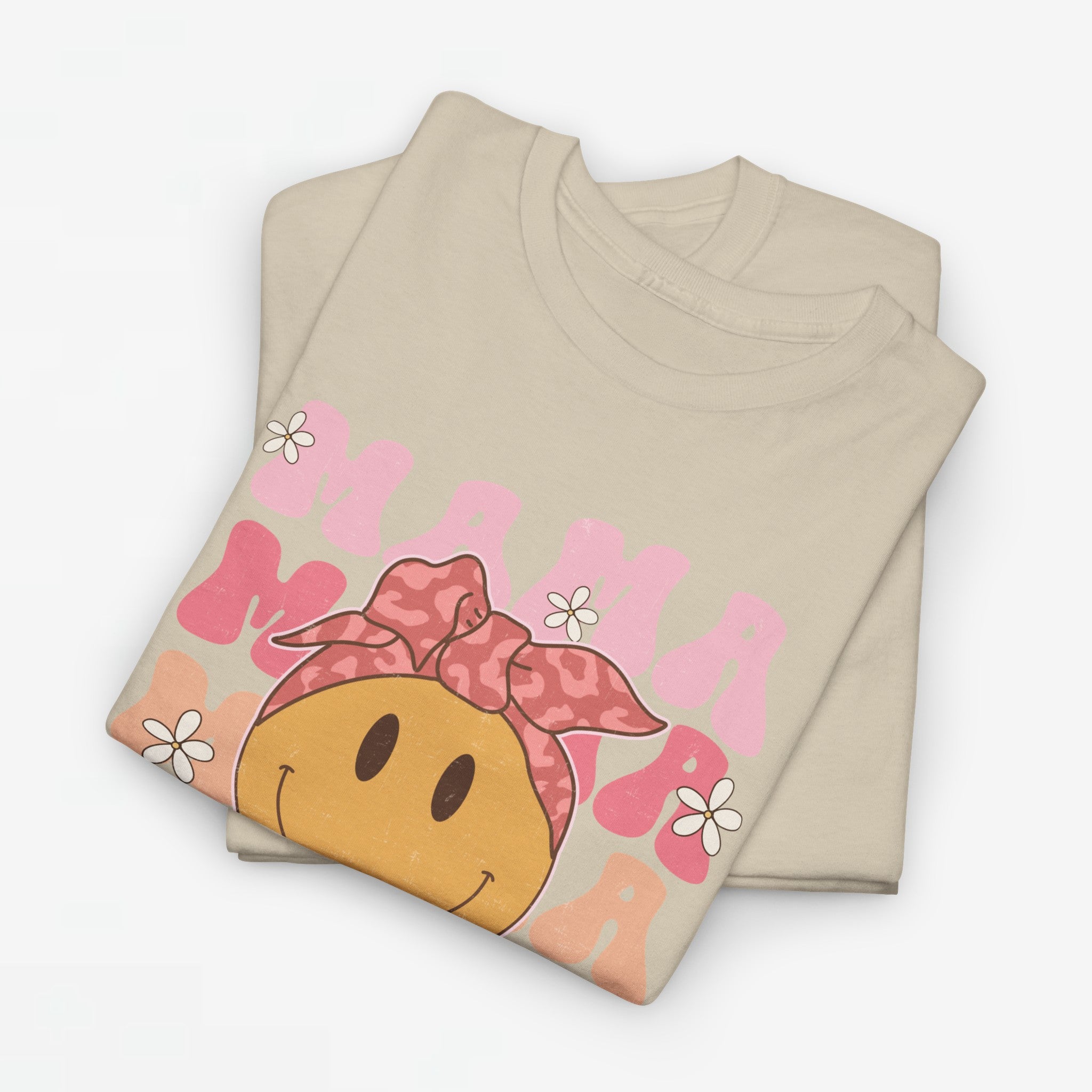 Moederdag Mama Cadeau - T-shirt - Happy Mama - Oversized - #30