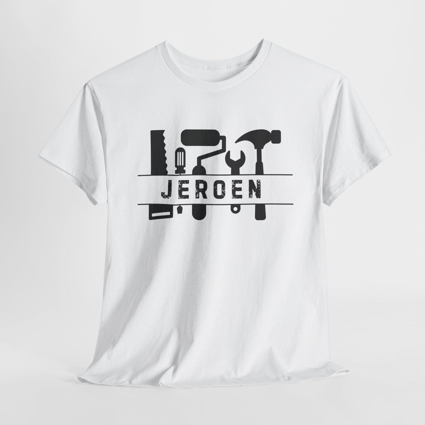 Gepersonaliseerde Vaderdag Papa Cadeau - T-shirt - Klusser Met Naam