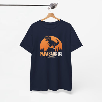 Vaderdag Papa Cadeau - T-shirt - Papasaurus - Oversized #40