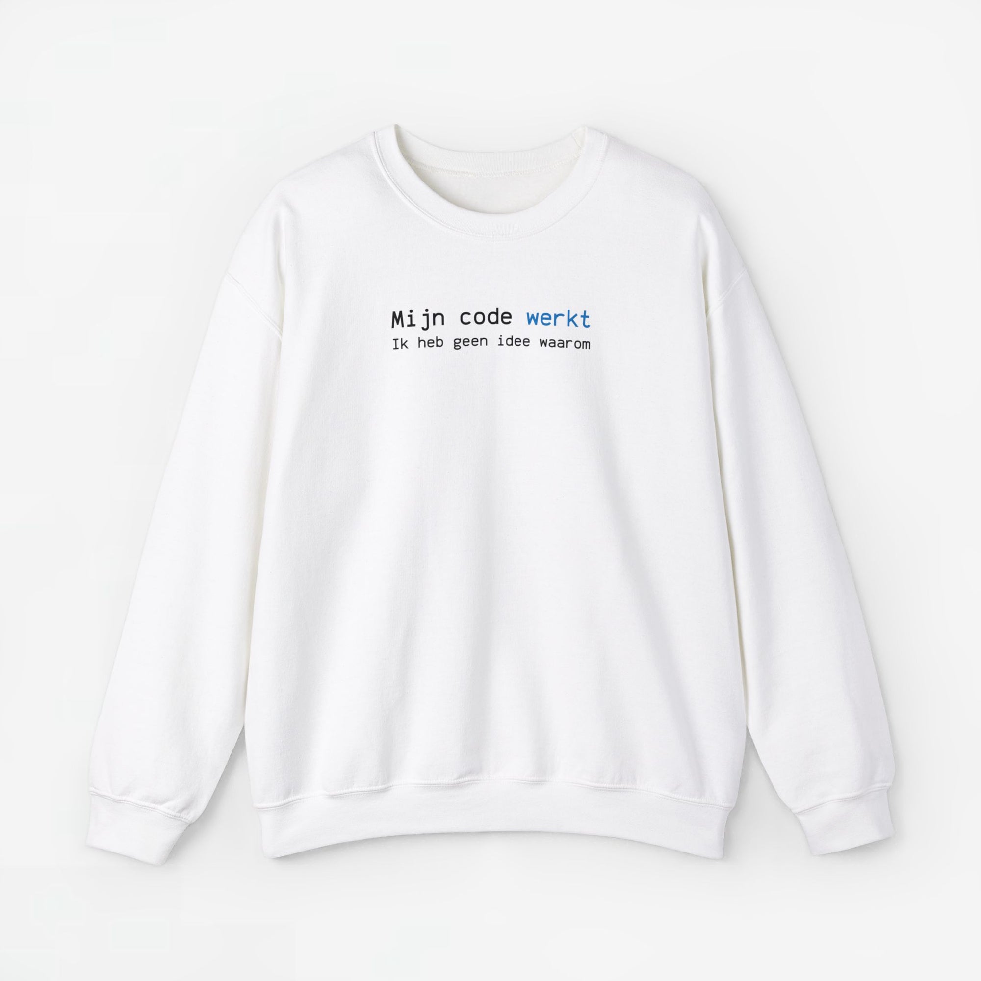 Mijn code werkt - ICT Beroep - Trui met Print voor Hem / Haar