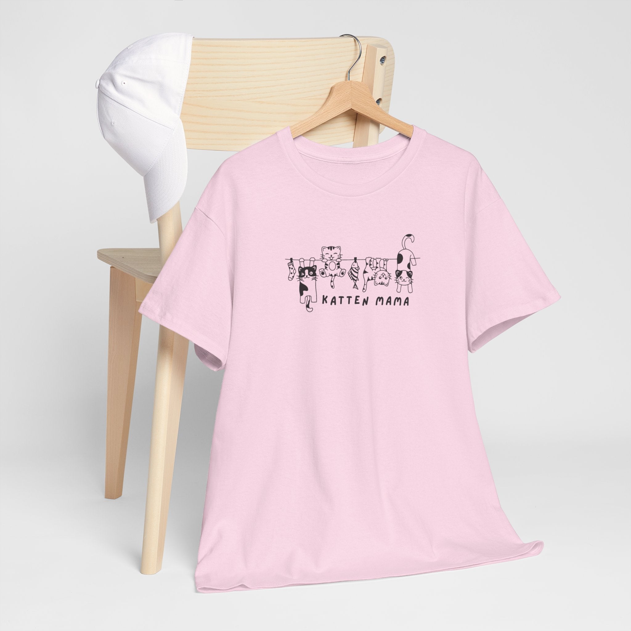 Moederdag Mama Cadeau - T-shirt - Katten Mama - Oversized - #63