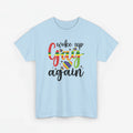 Gay Pride T-shirt - Woke Up Gay Again - Oversized #6