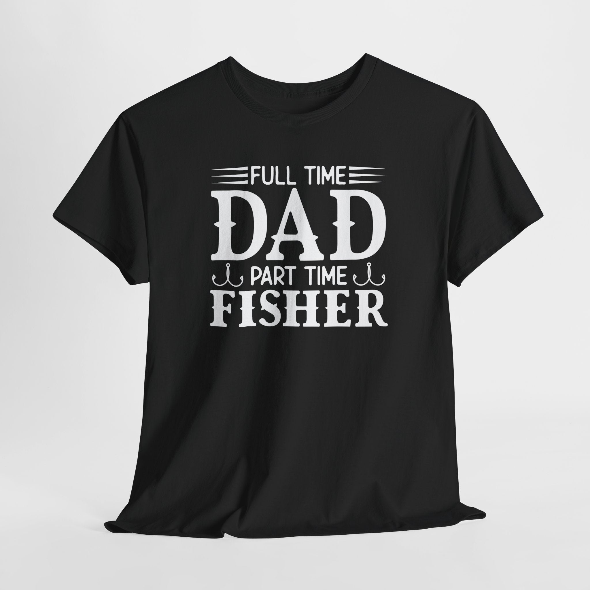 Vaderdag Papa Cadeau - T-shirt - Full Time Dad, Part Time Fisher - Oversized #11