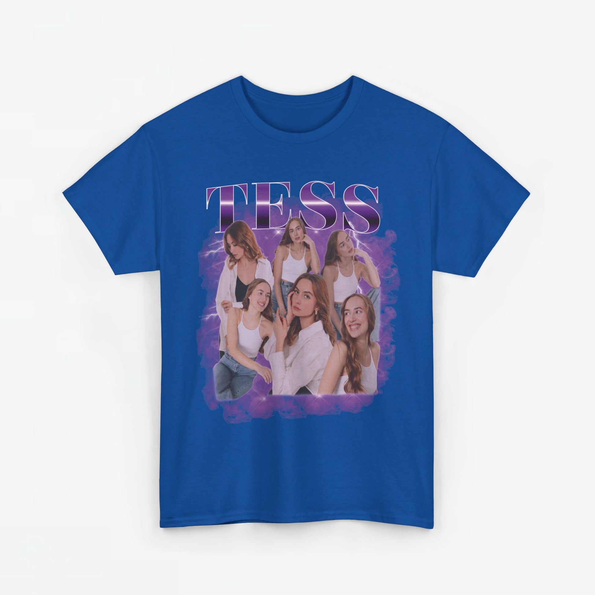 Gepersonaliseerde Cadeau - Vriendin/Vrouw Foto T-shirt - Grappige 90s Bootleg Shirt