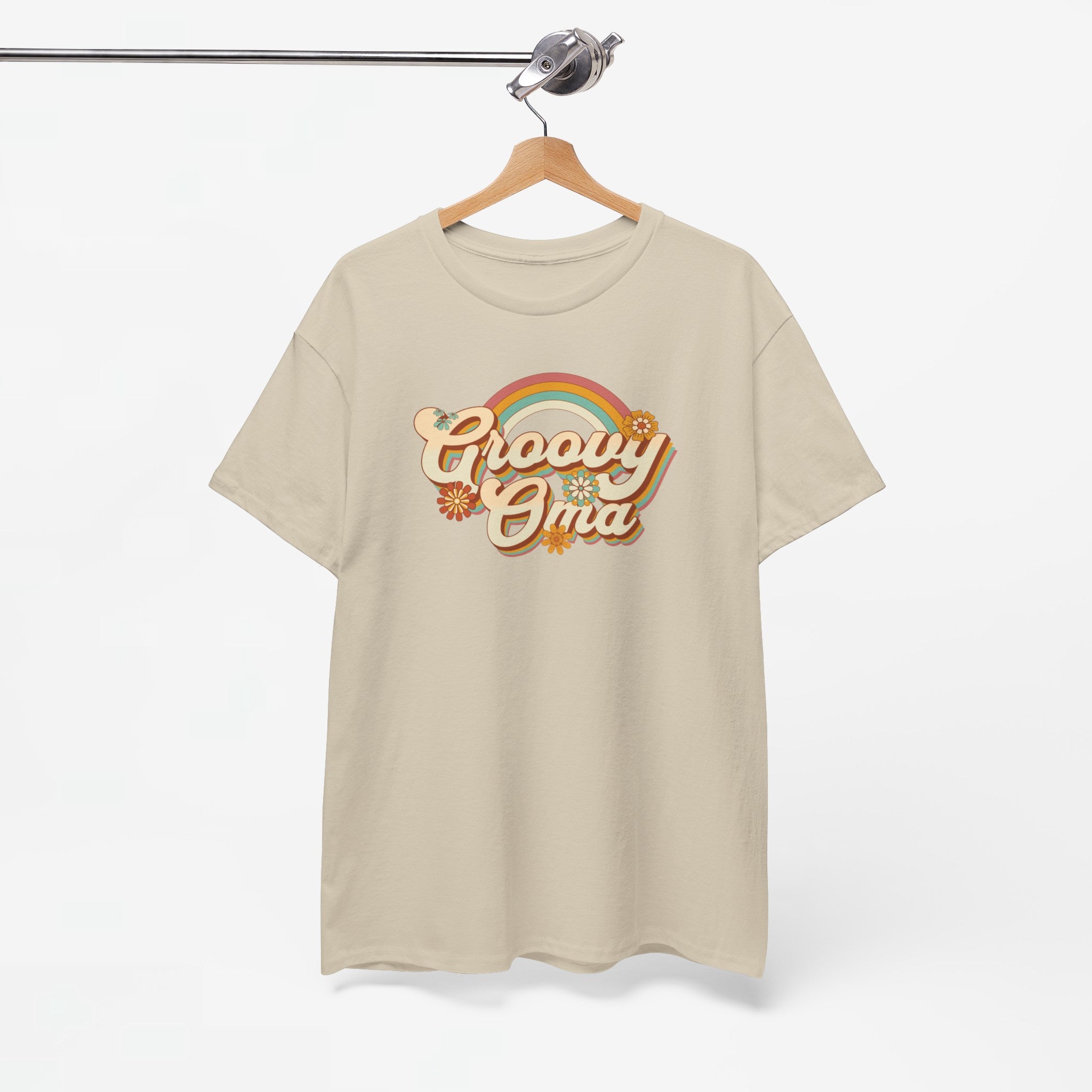 Moederdag Mama Cadeau - T-shirt - Groovy Oma - Oversized - #77