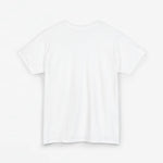 Witte oversized T-shirt met ronde hals, effen zonder zichtbare print