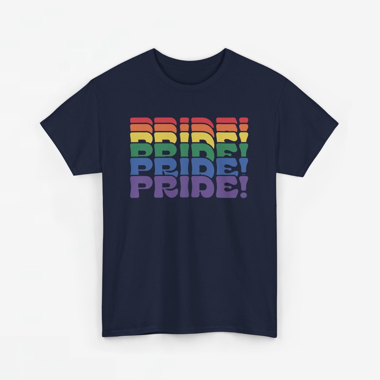 Gay Pride T-shirt - PRIDE! - Oversized #46