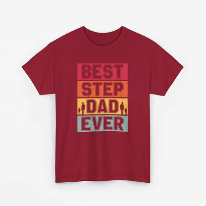 Vaderdag Papa Cadeau - T-shirt - Best Step Dad Ever - Oversized #31