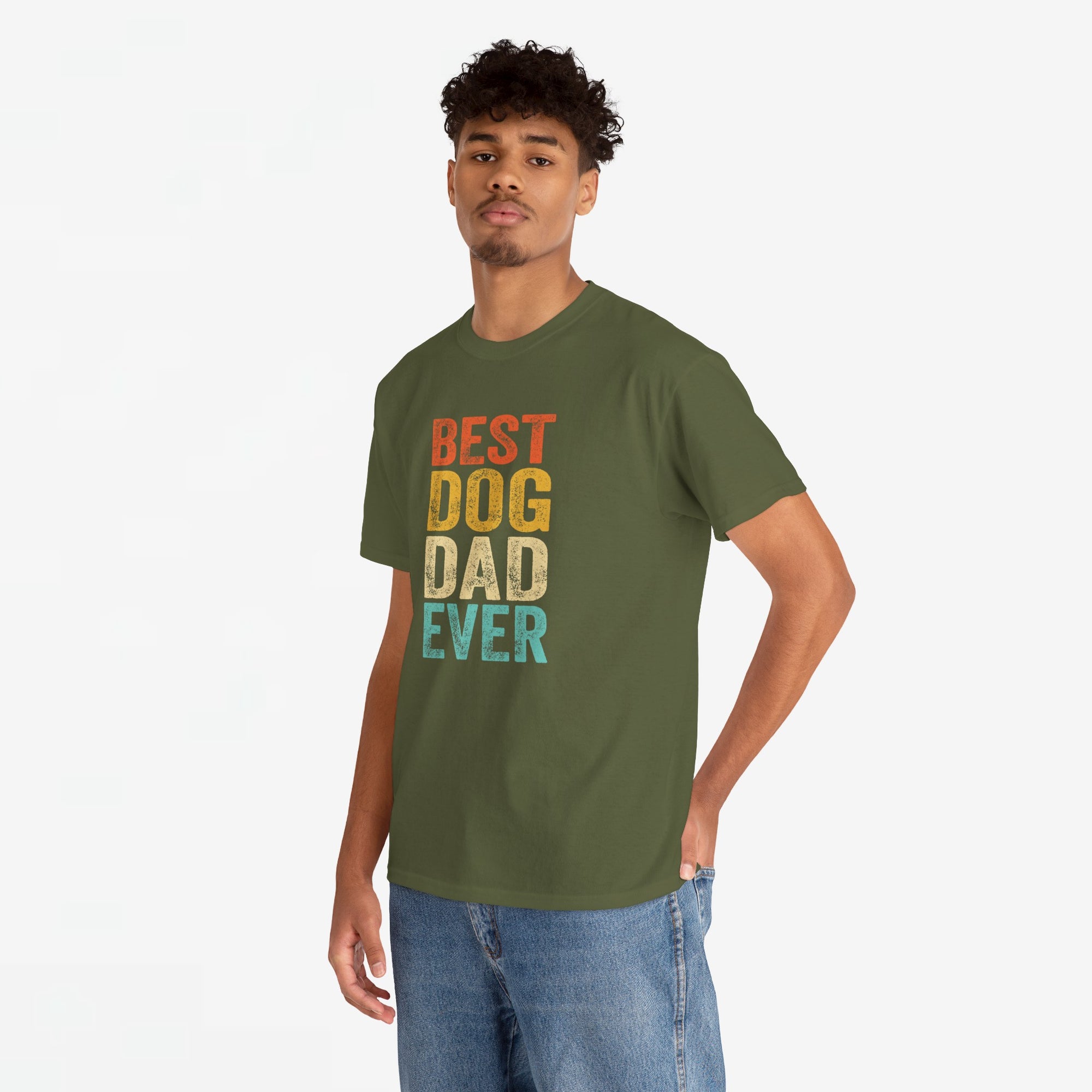 Vaderdag Papa Cadeau - T-shirt - Best Dog Dad Ever - Oversized #27