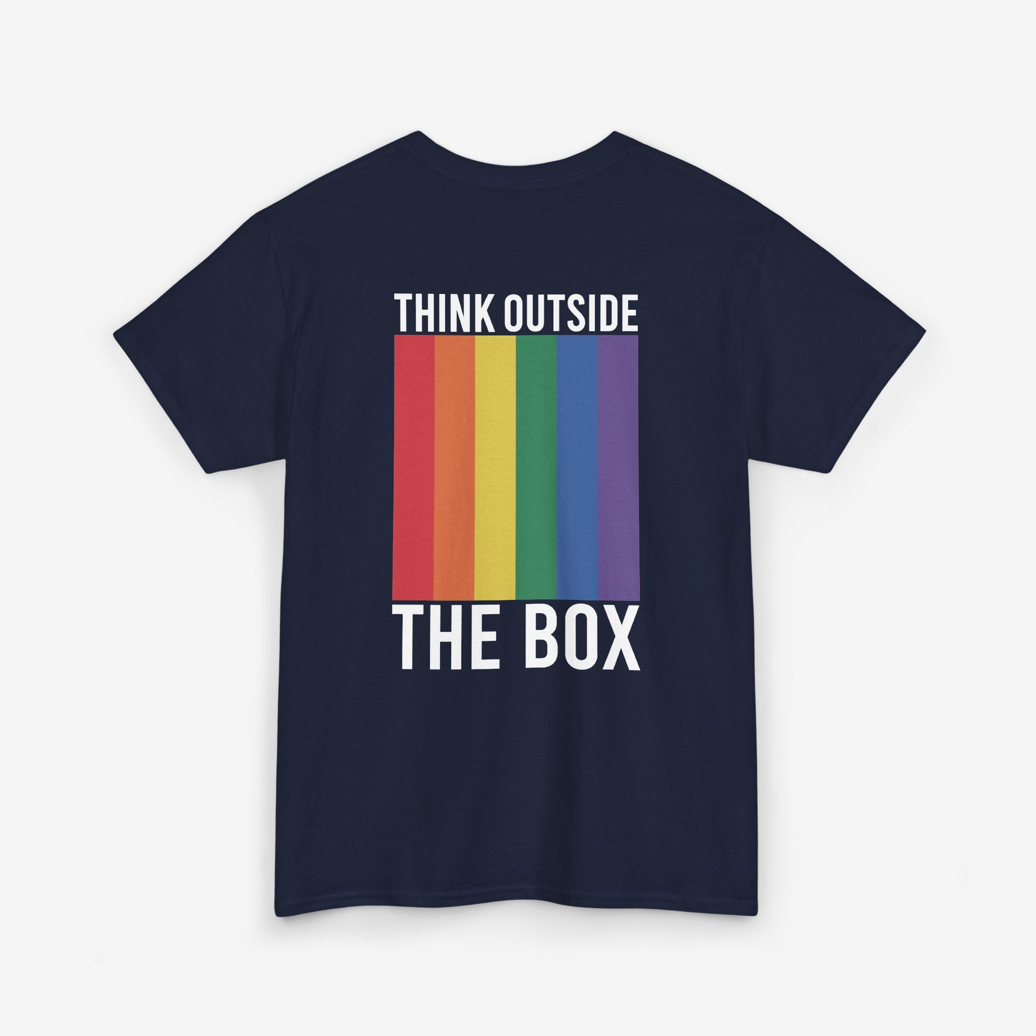 Gay Pride T-shirt - Think Outside The Box | SkrrtShirt