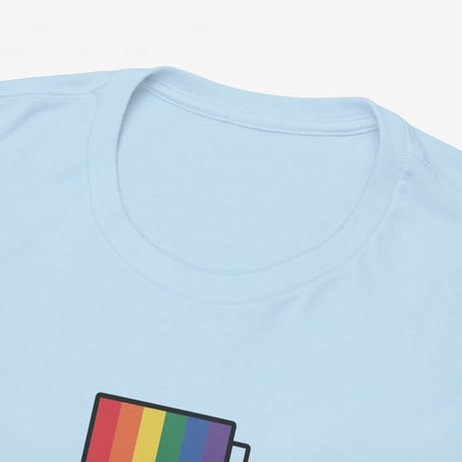 Gay Pride T-shirt - 100% Regenboog - Oversized #33