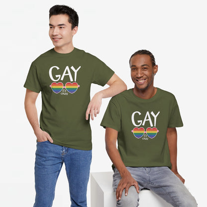 Gay Pride T-shirt - Gay It's Okay - Oversized #23