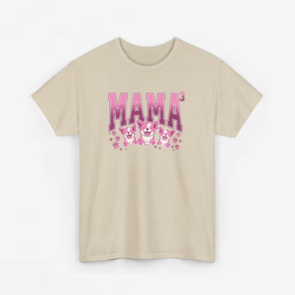 Moederdag Mama Cadeau - T-shirt - Mama van 3 - Oversized - #92