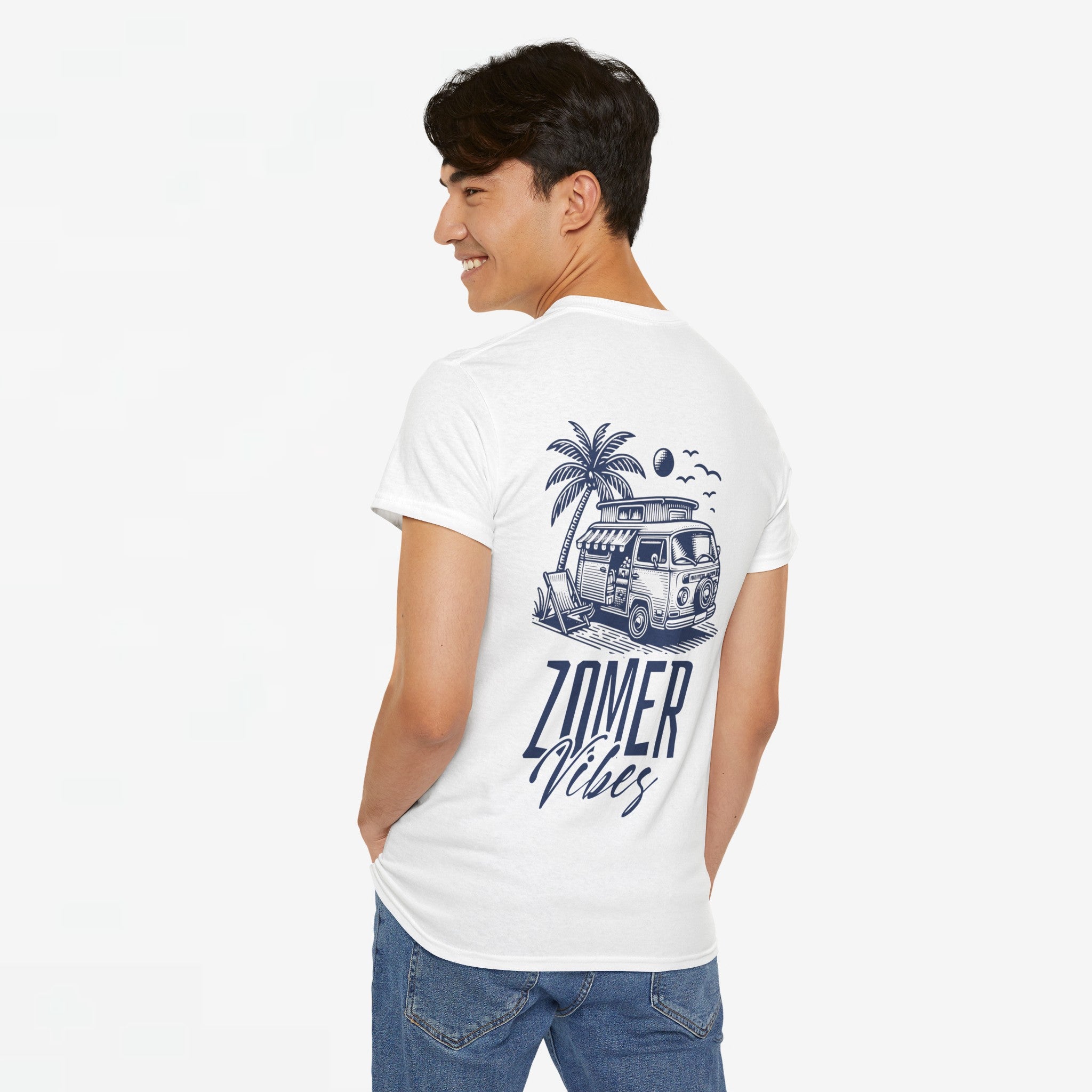 Zomer T-shirt voor Heren - Skrrtshirt Zomervakantie Oversized Tee #7 - Zomer Vibes