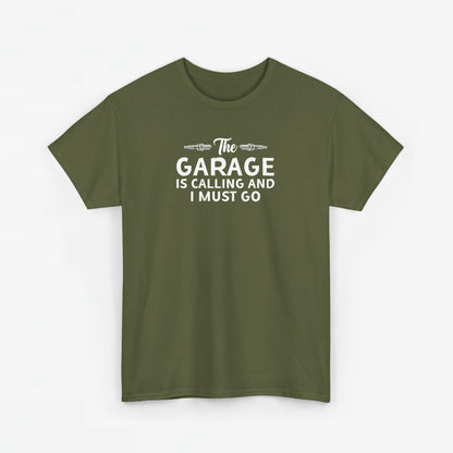 Vaderdag Papa Cadeau - T-shirt - The Garage is calling, I must go - Oversized #54