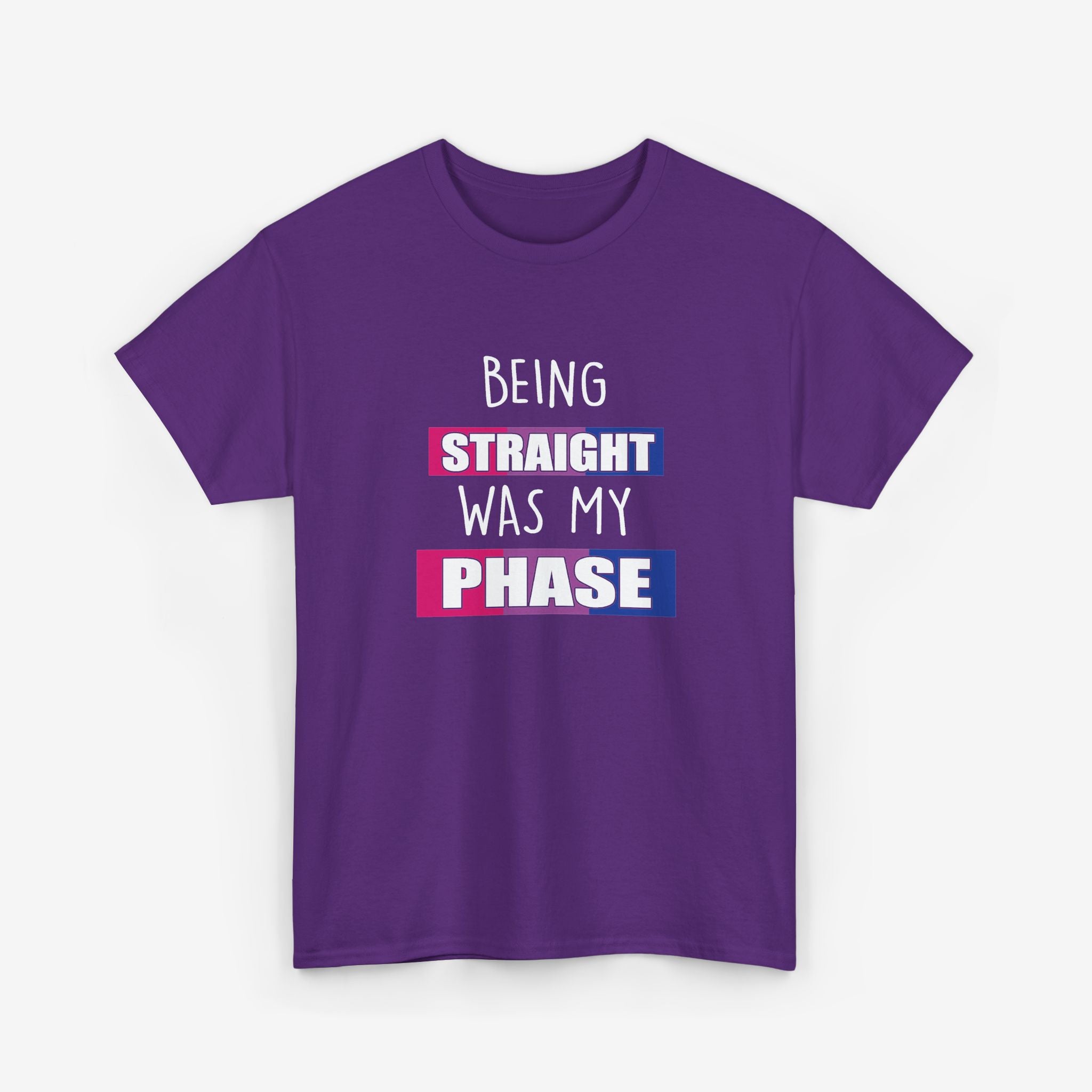 Gay Pride T-shirt - Being Straight Was My Phase | SkrrtShirt