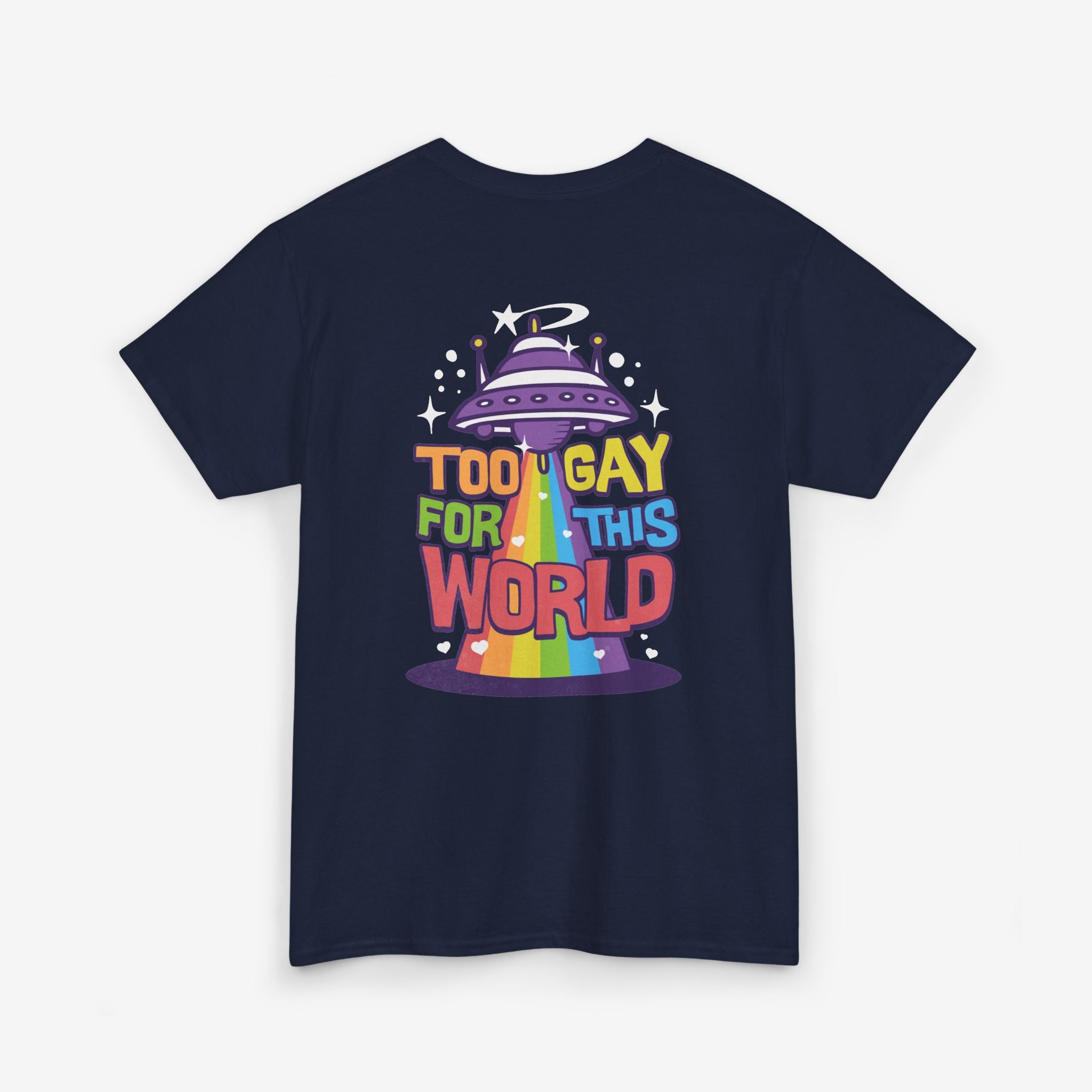 Gay Pride T-shirt - Too Gay For This World | SkrrtShirt