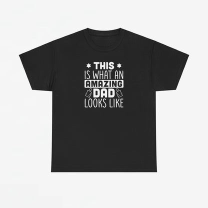 Vaderdag Papa Cadeau - T-shirt - This is what an amazing dad looks like - Oversized #8