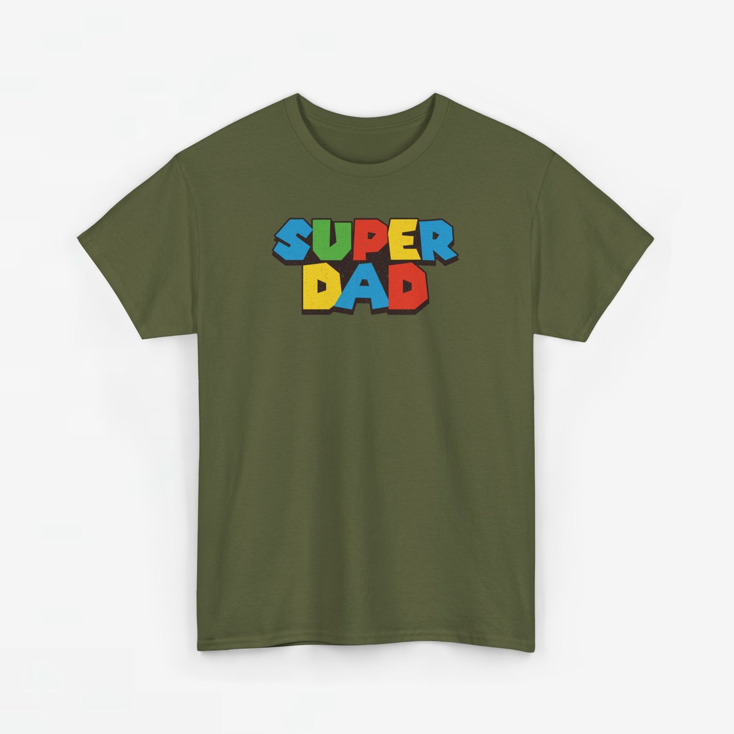 Vaderdag Papa Cadeau - T-shirt - Super Dad - Oversized #3