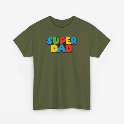 Vaderdag Papa Cadeau - T-shirt - Super Dad - Oversized #3